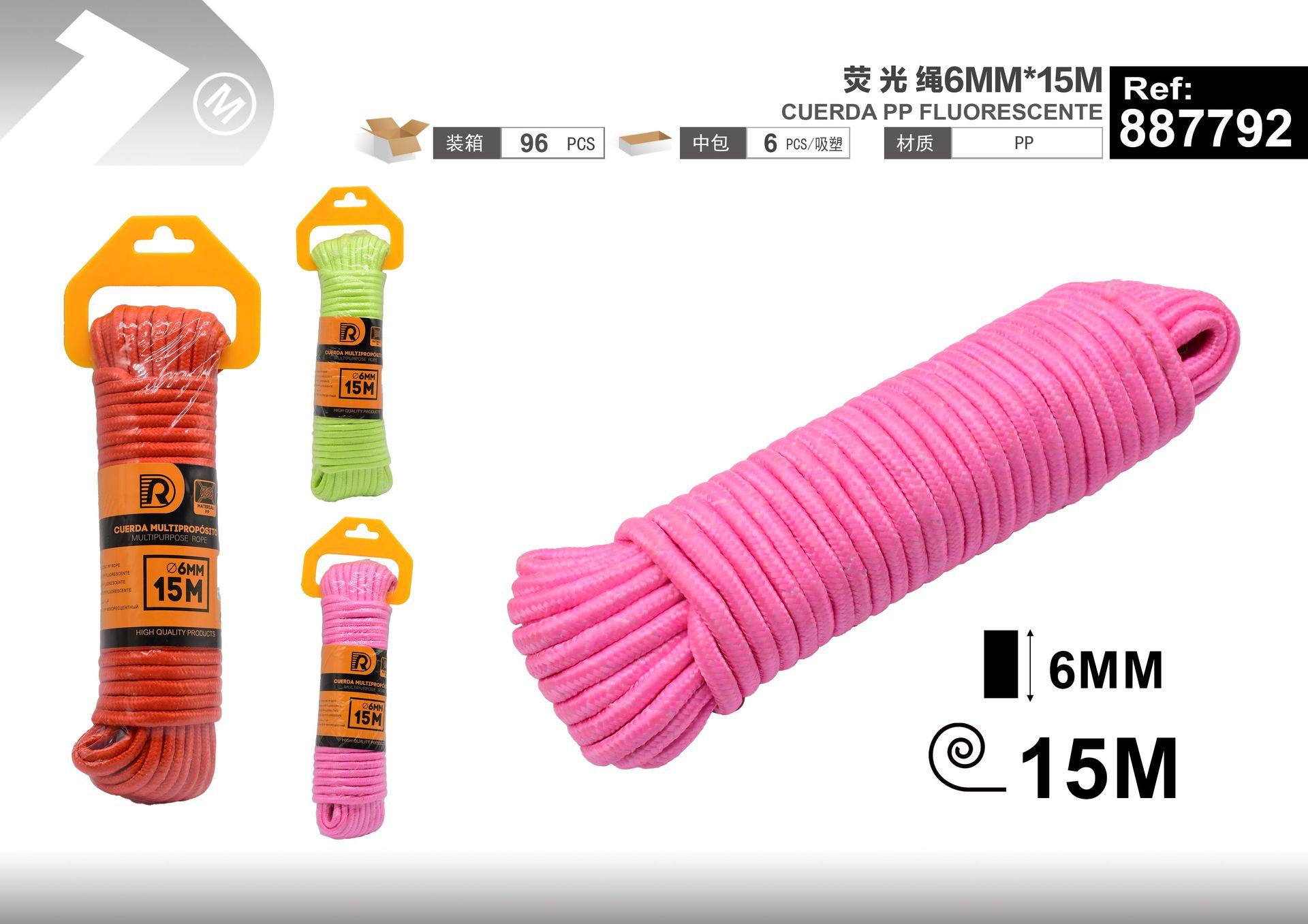 Cuerda de nailon, 6 mm, 15 m, ref. 887792