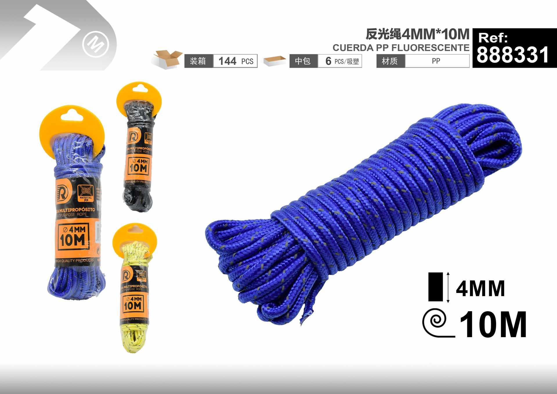 Cuerda de nailon, 4 mm, 10 m, ref. 888331