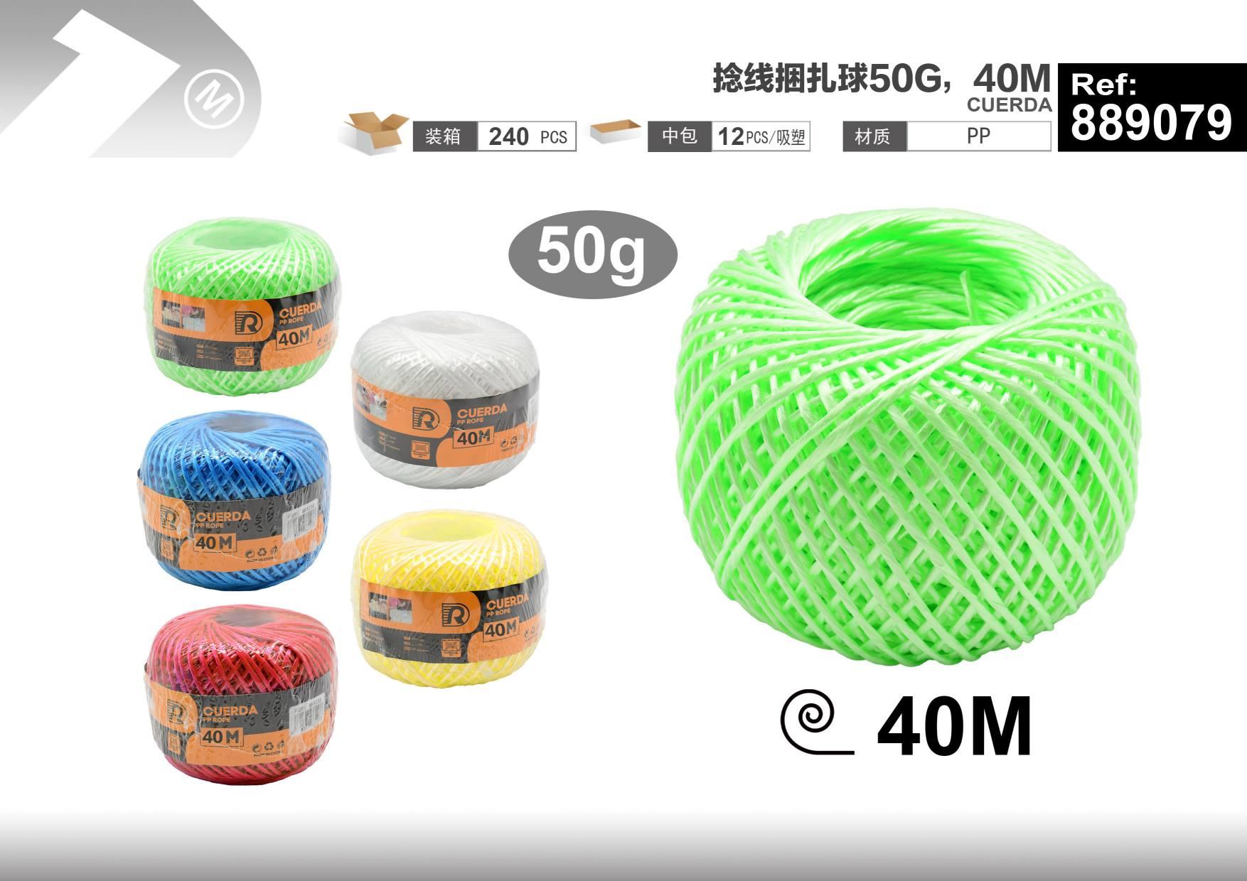 Cuerda de nailon, 50 g, 40 m, ref. 889079