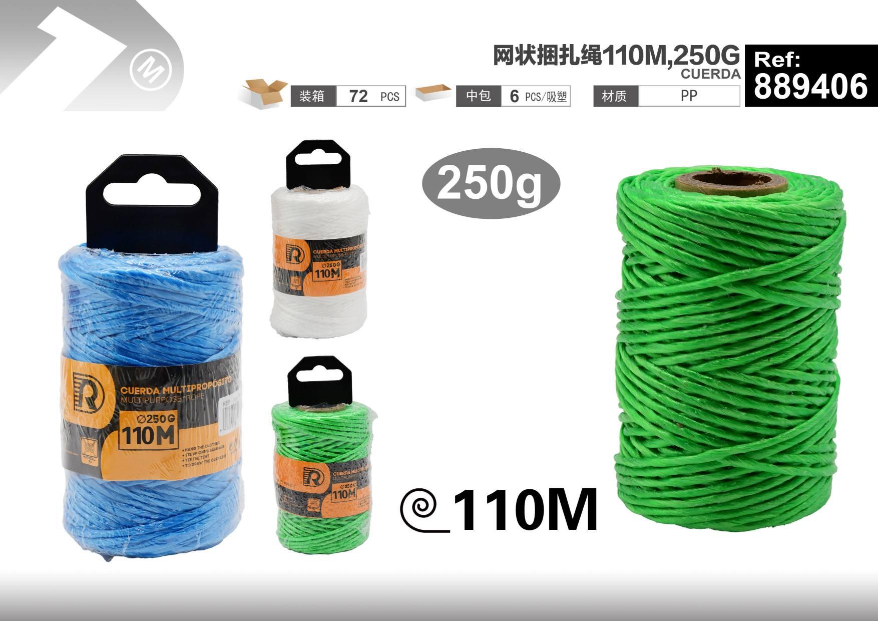 Cuerda de nailon, 110 m, 250 g