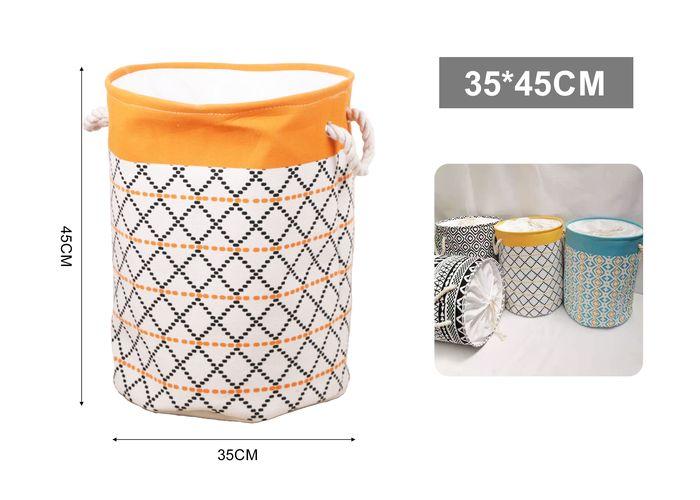 Cesta de tela para almacenamiento, 35 × 45 cm, modelo 132831
