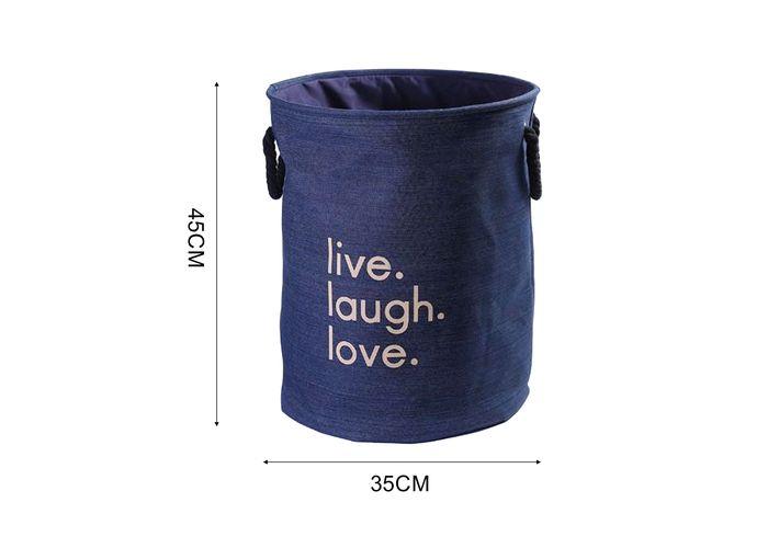 Cesta de tela para almacenamiento, 35 × 45 cm, modelo 132855