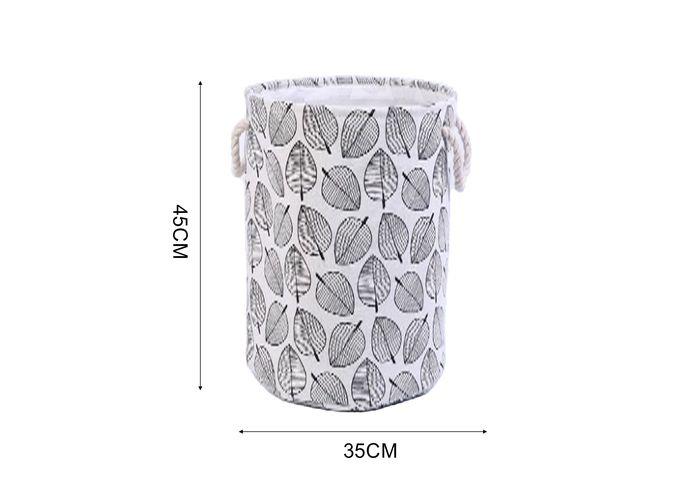 Cesta de tela para almacenamiento, 35 × 45 cm, modelo 132860