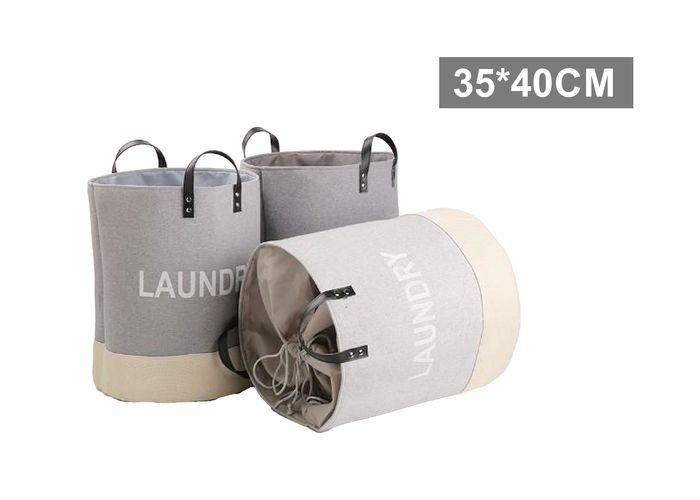 Cesta de tela para almacenamiento, 35 × 40 cm, modelo 132863