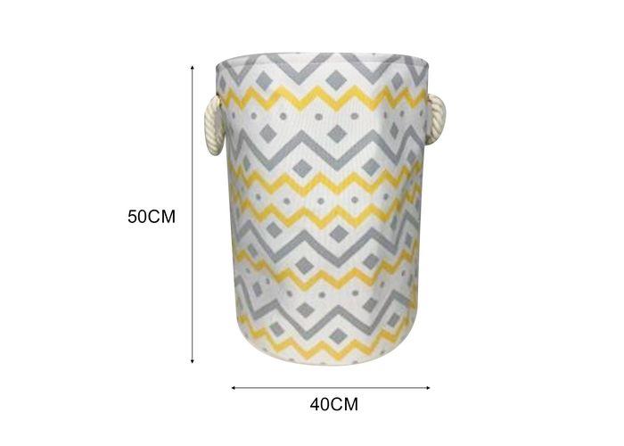 Cesta de tela para almacenamiento, 40 × 50 cm, modelo 132866