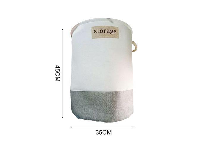 Cesta de tela para almacenamiento, 35 × 45 cm, modelo 132876