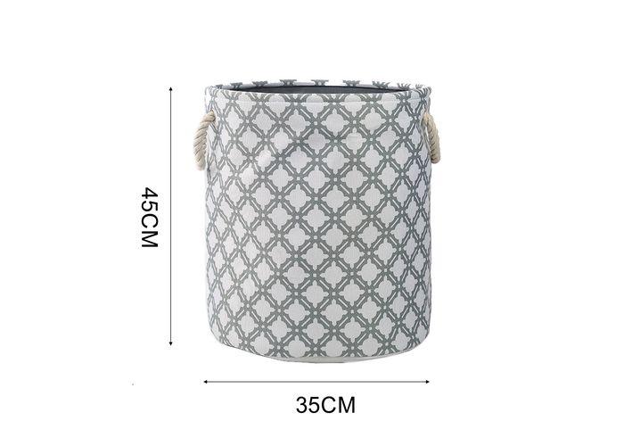 Cesta de tela para almacenamiento, 35 × 45 cm, modelo 132882