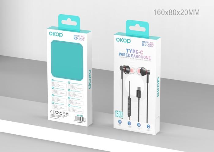 cable de auriculares, modelo KP-237, 1,5 m