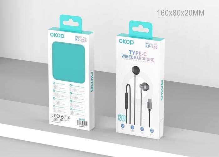 cable de auriculares, modelo KP-238, 1,2 m