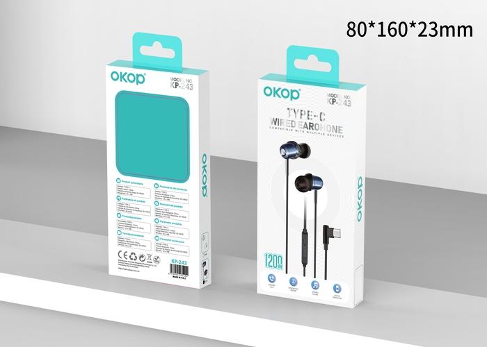cable de auriculares, modelo KP-243, 1,2 m