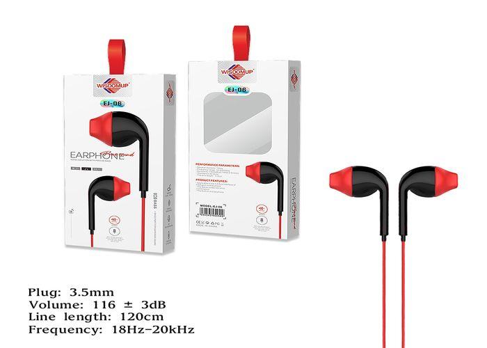 cable de auriculares, 3,5 mm, modelo EJ-06A