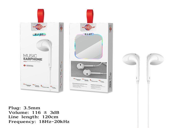 cable de auriculares, 3,5 mm, modelo EJ-07A