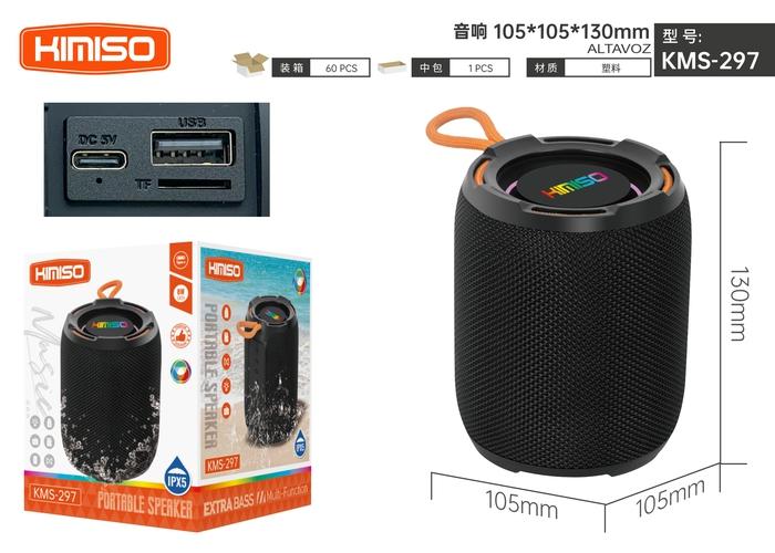 altavoz portátil, modelo KMS-297