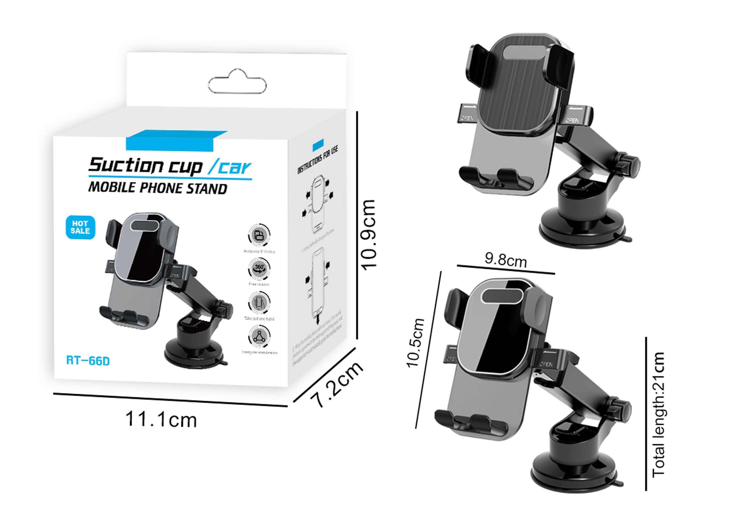Soporte para teléfono móvil, modelo RT-66D