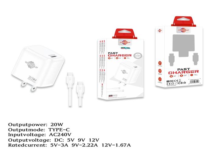 Cargador, modelo MCD-33T