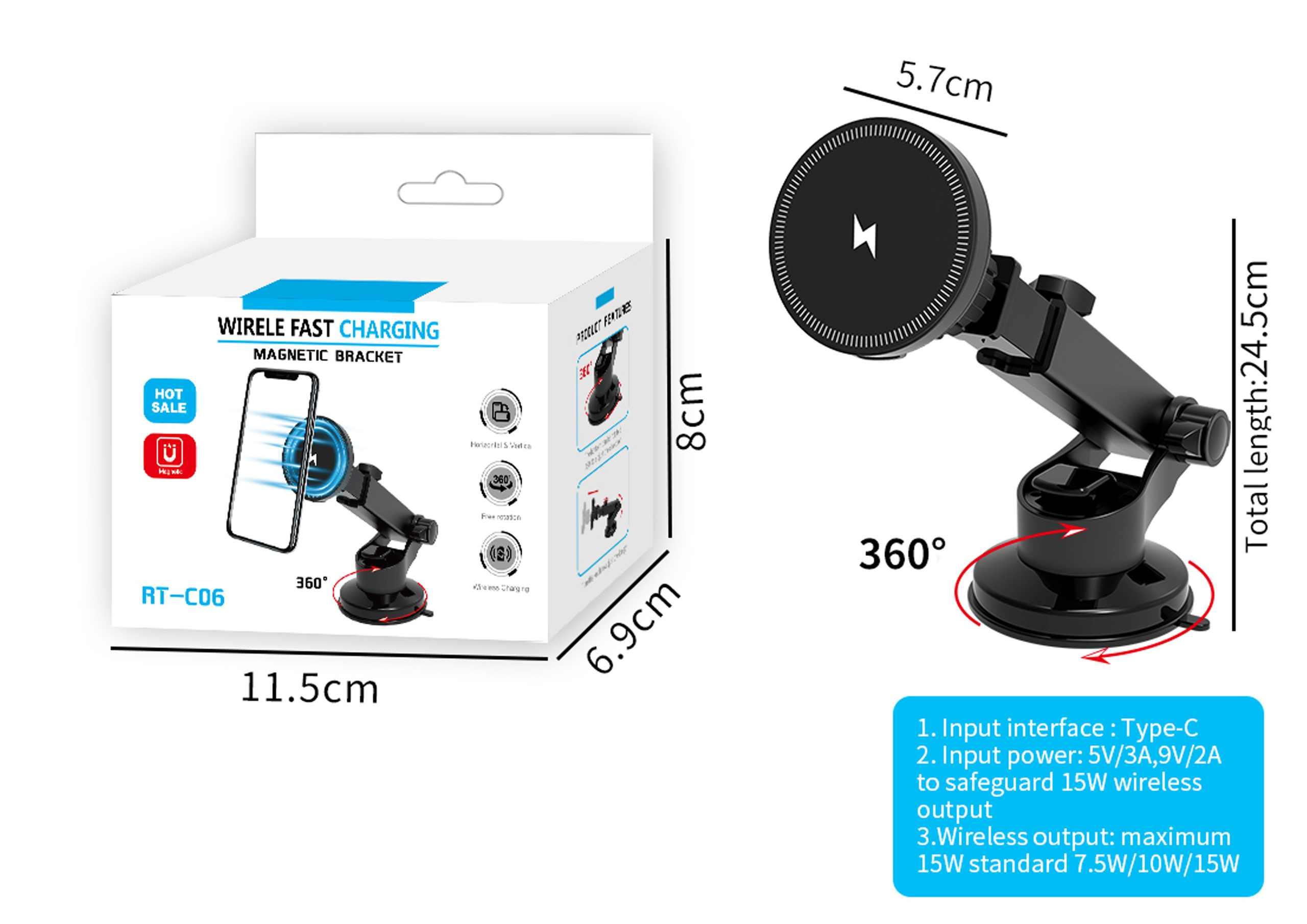 Soporte para teléfono móvil, modelo RT-C06