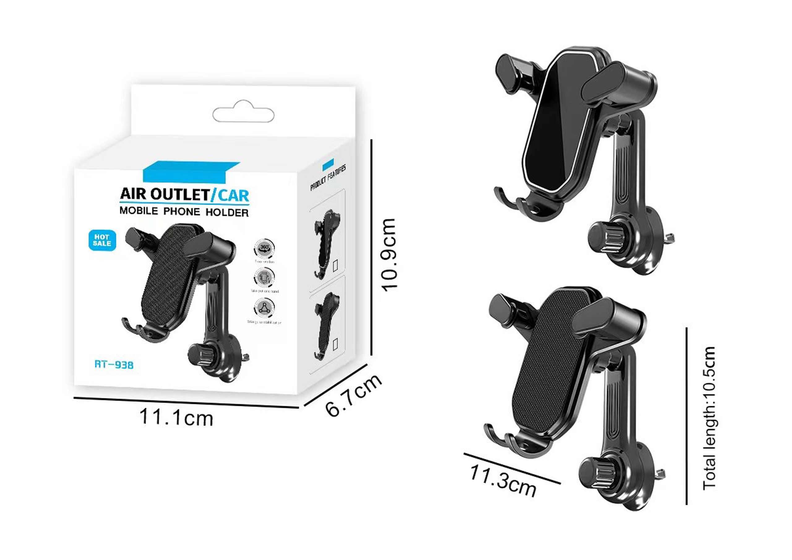 Soporte para teléfono móvil, modelo RT-938