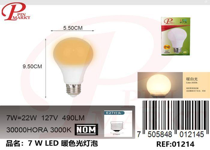 bulbo, 7 W, modelo 262038