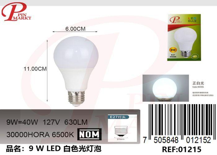 bulbo, 9 W, modelo 262039
