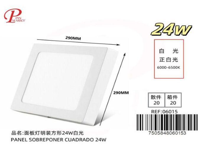 Panel de luz, 24 W, color blanco, modelo 262132