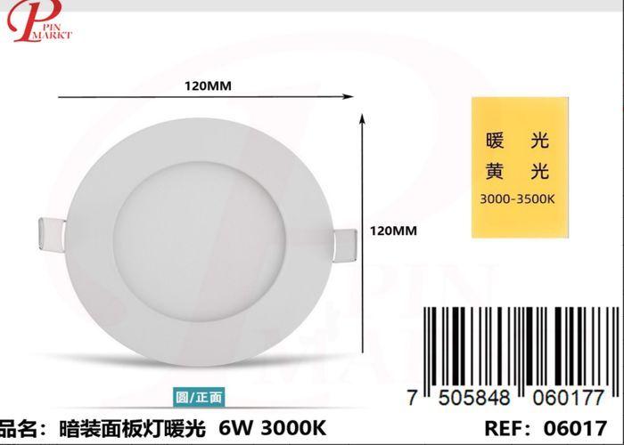 Panel de luz, 6 W, modelo 262091