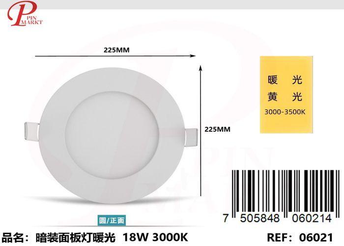 Panel de luz, 18 W, modelo 262099