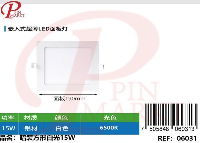 Panel de luz, 15 W, modelo 262119