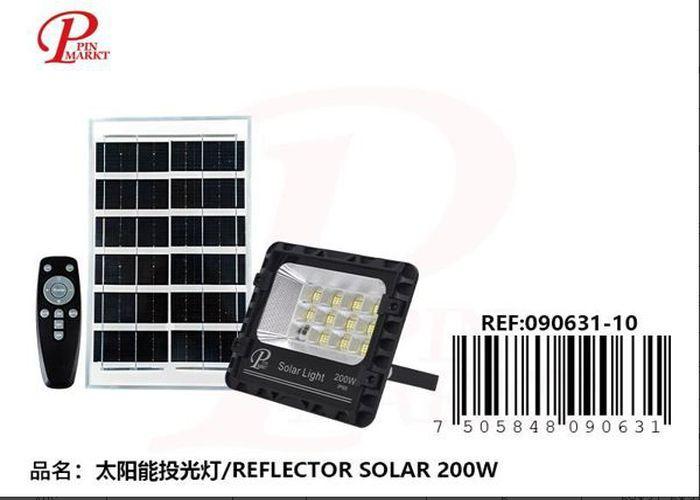 luces solares, 200 W, 2 piezas, color blanco