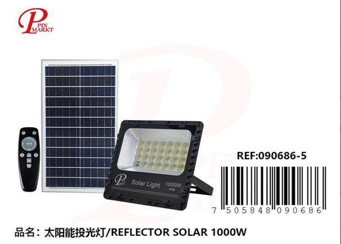 luces solares, 1000 W, 2 piezas, color blanco