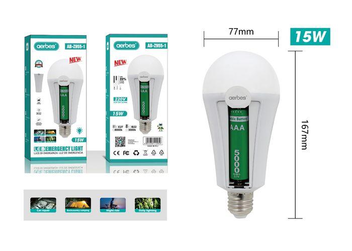 bulbo, modelo AB-Z955-1, modelo E27, 220 V, 15 W, color blanco