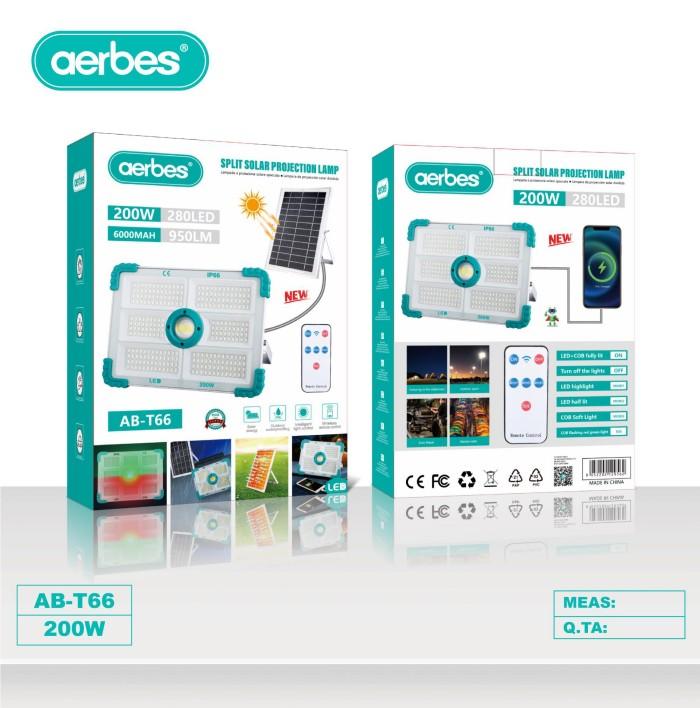 luces solares, modelo AB-T66