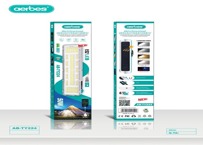 luces solares, modelo AB-TY224