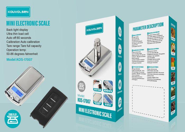 balanzas electronicas, modelo KOS-17007