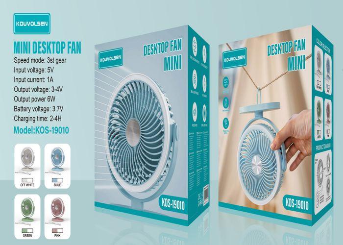 pequeño ventilador, modelo KOS-19010
