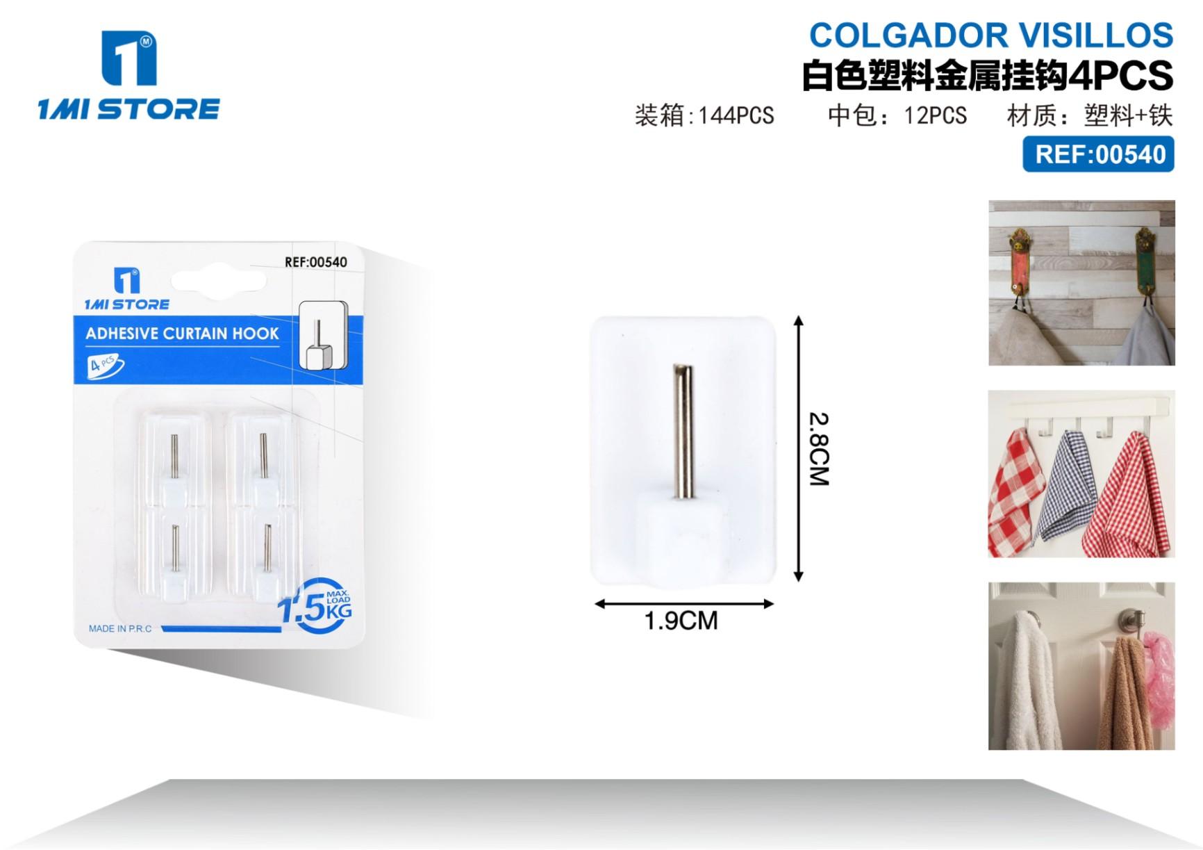 Gancho, color blanco