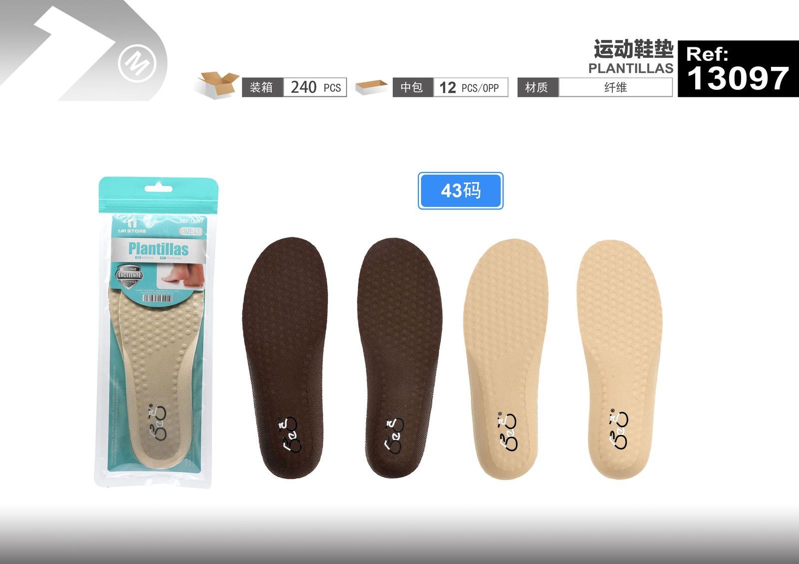 Plantillas para hombre, modelo 13097