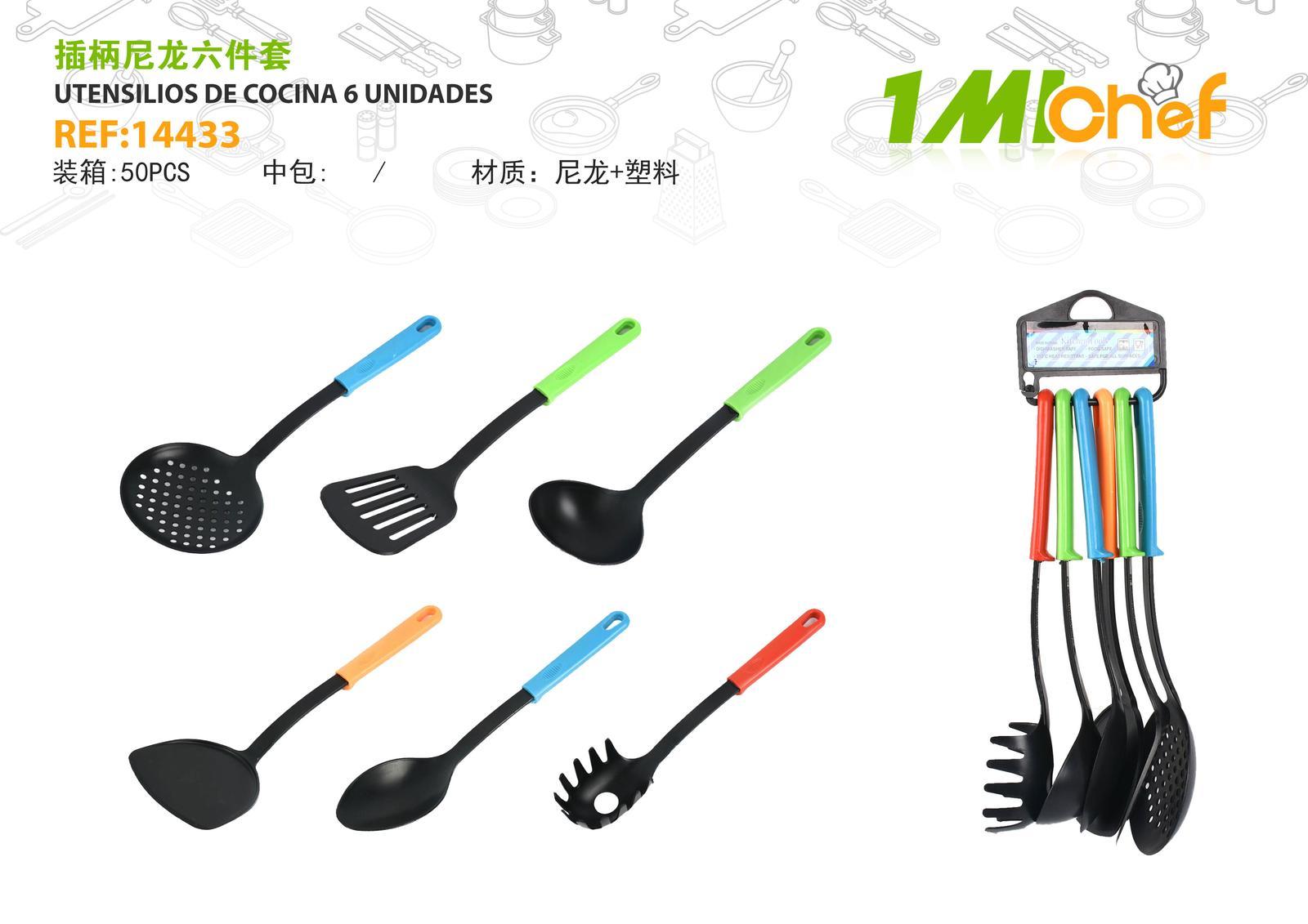 Juego de utensilios de cocina