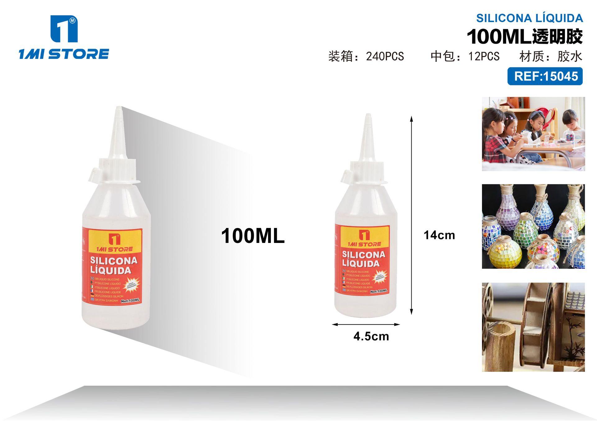 pegamento, 100 ml, color transparente, modelo 15045