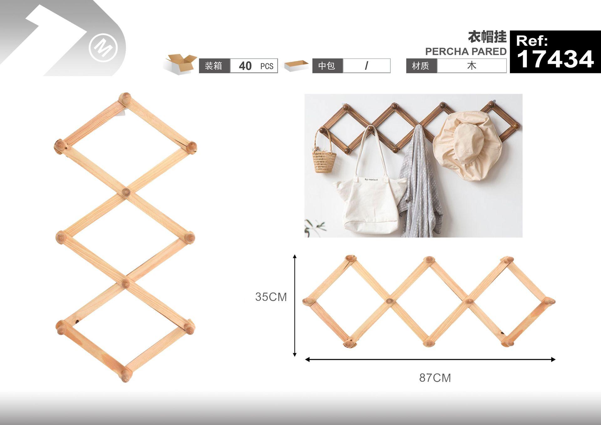 Ganchos para ropa, ref. 17434