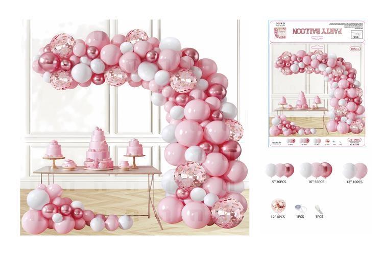 Globos de película de aluminio., 105 piezas, modelo 19346