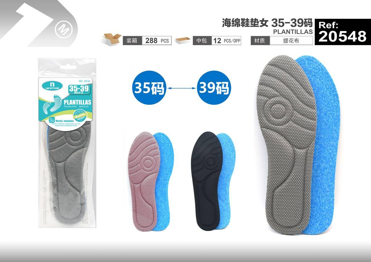 Plantillas para mujer, modelo 20548