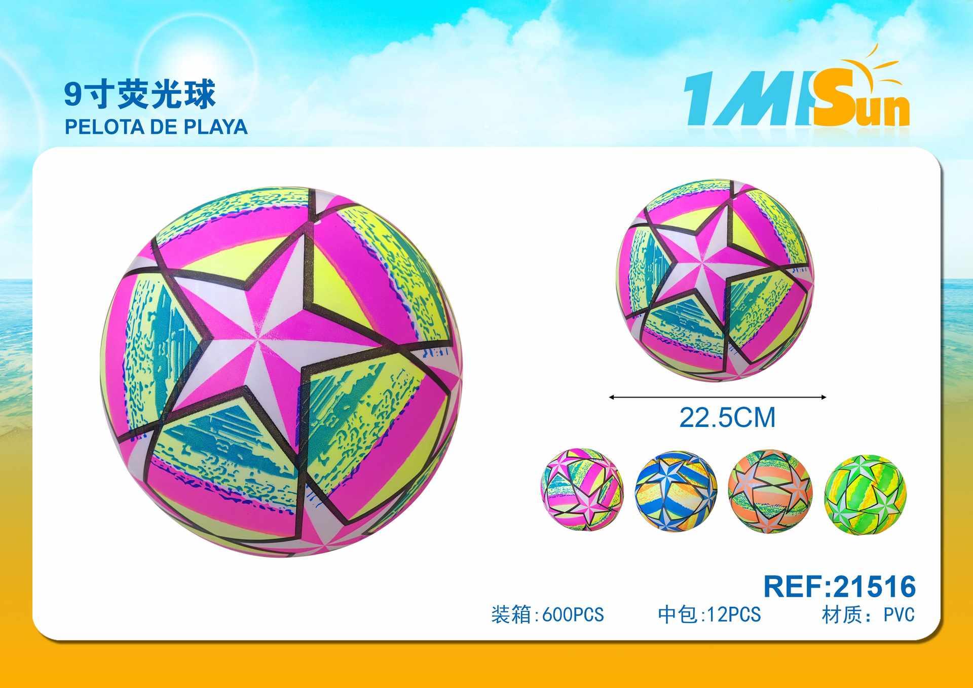 Pelota de playa, 9 pulgadas, modelo 21516
