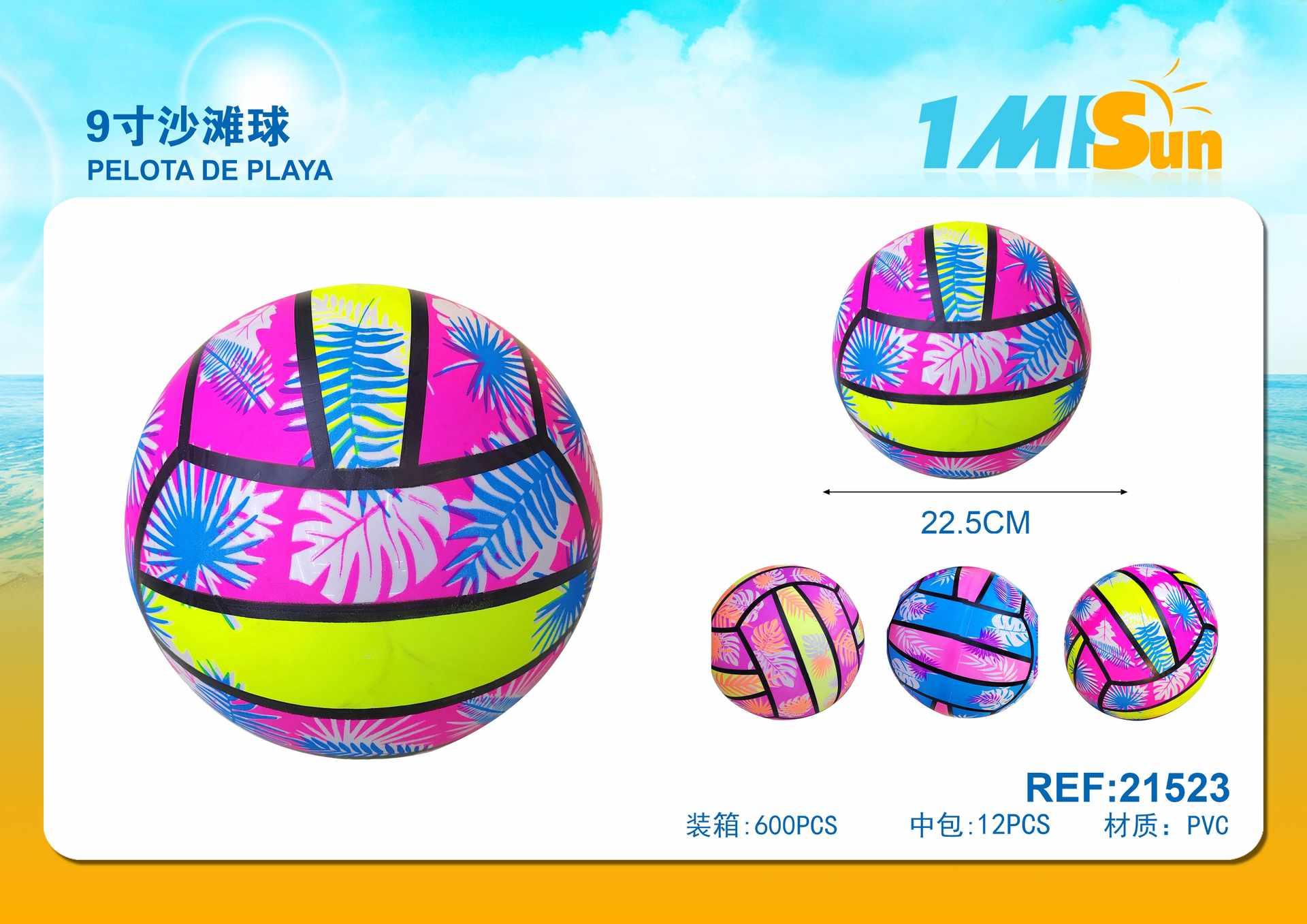 Pelota de playa, 9 pulgadas, modelo 21523