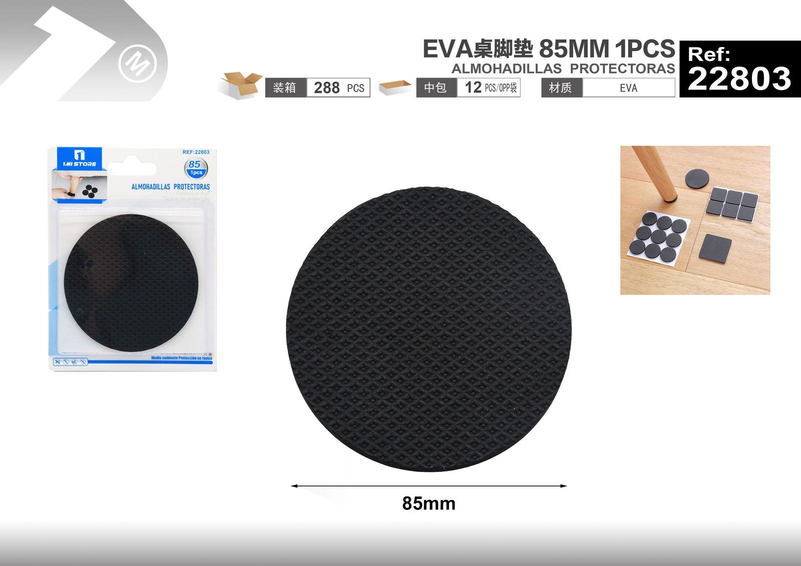 Protector para pata de mueble, 85 mm, 1 pieza, modelo 22803