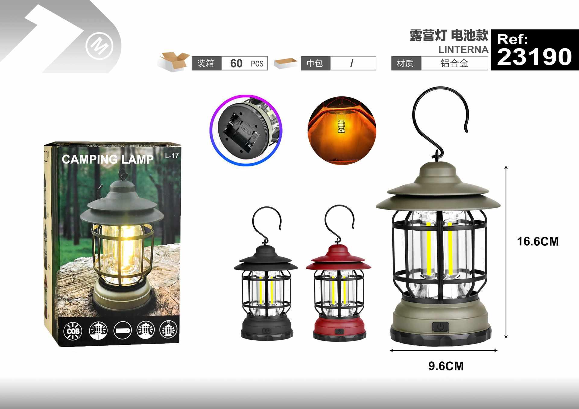 luces de acampada, modelo 23190