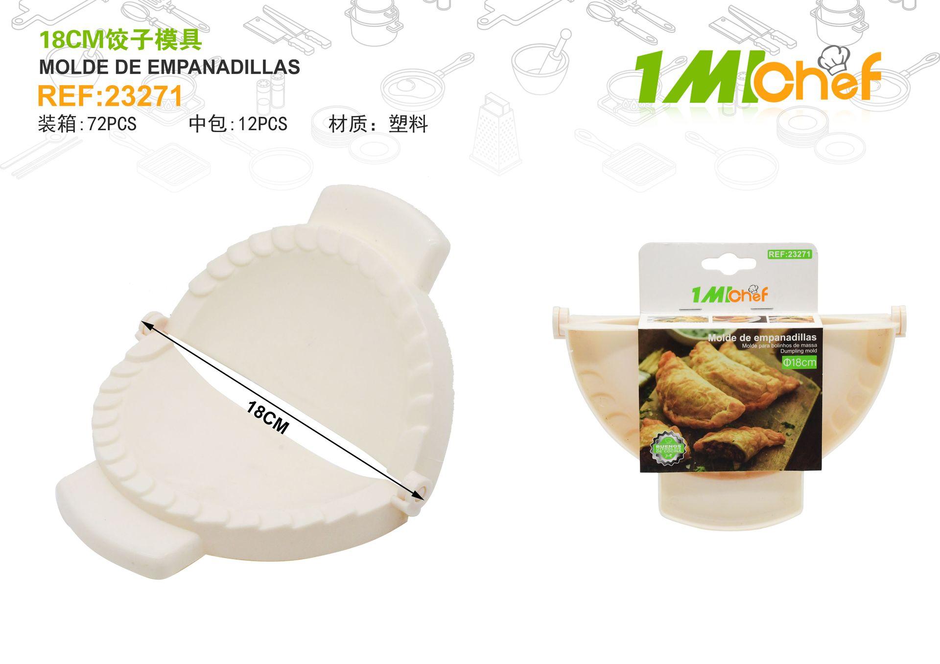Molde para dumplings, 18 cm