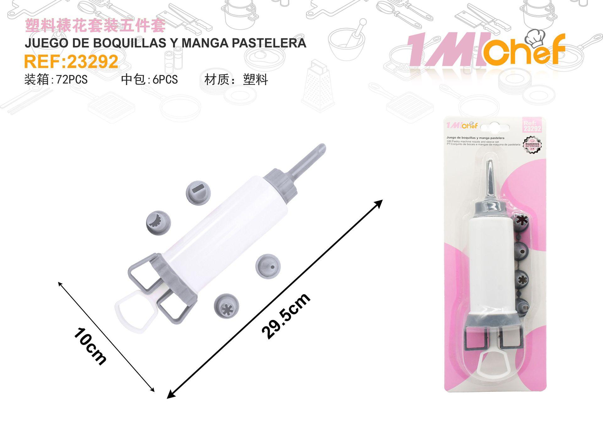 Boquillas y mangas para repostería, ref. 23292