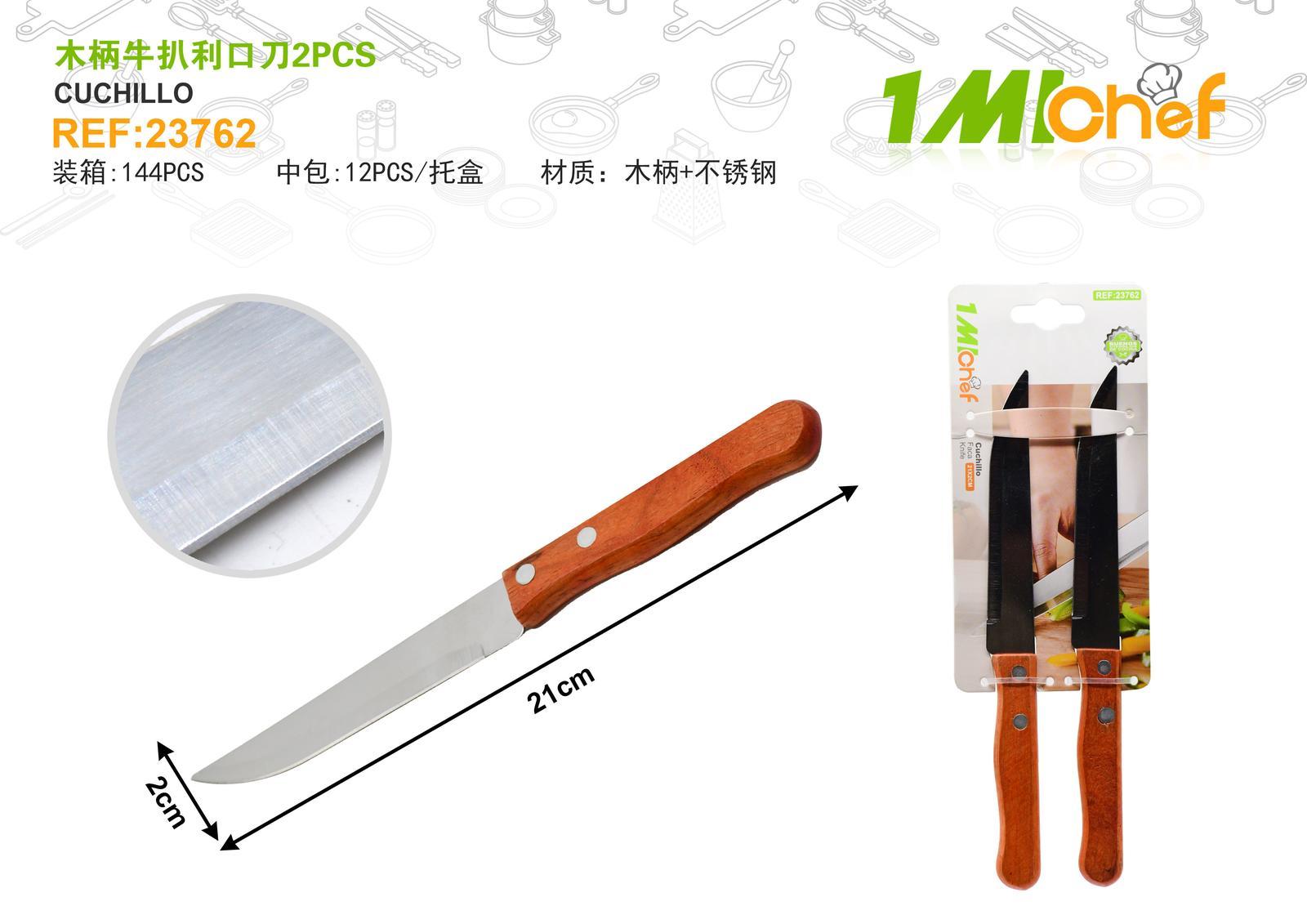 Cuchillo, 2 piezas
