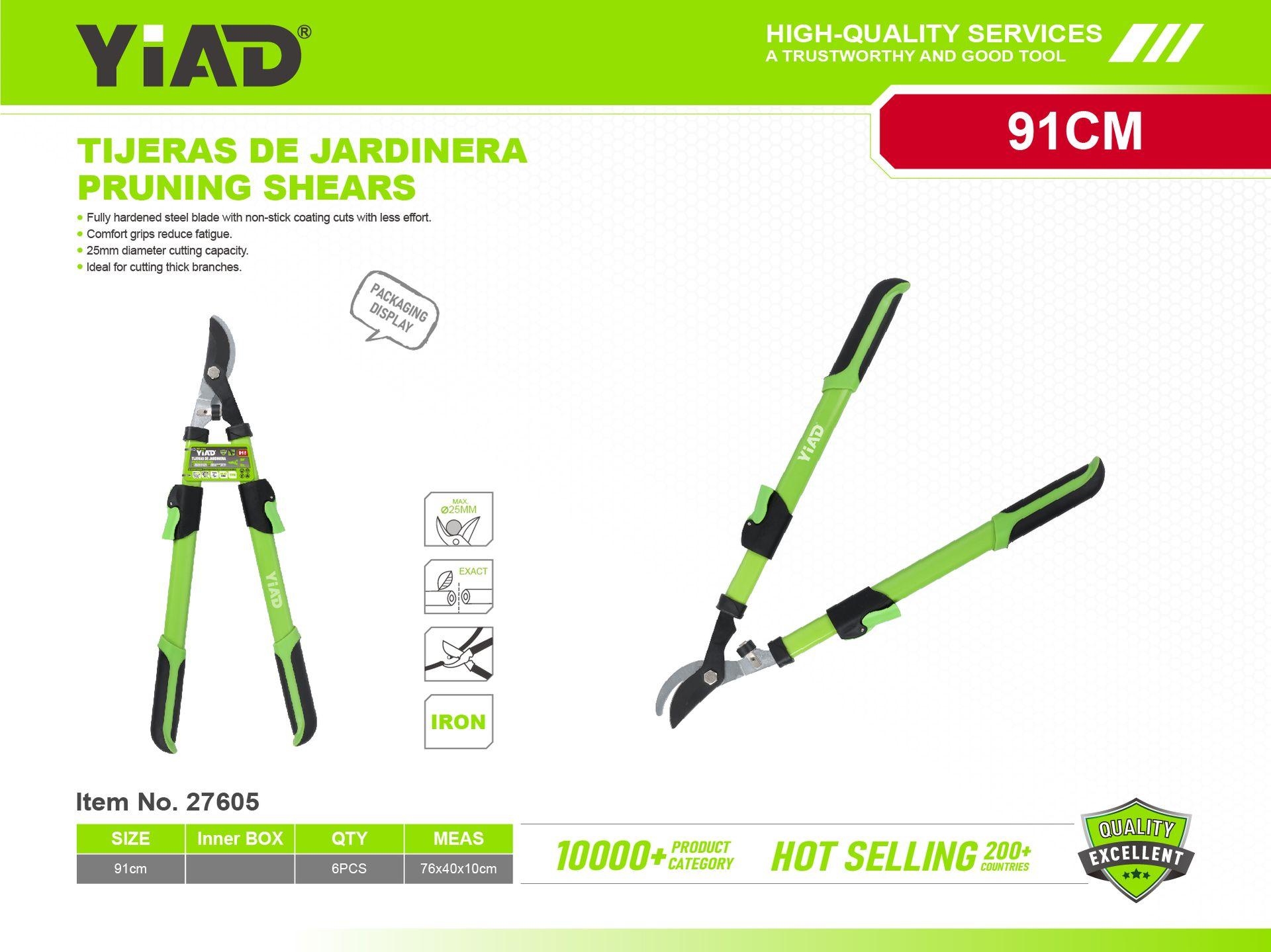 Tijeras de podar, 93 cm, ref. 27605