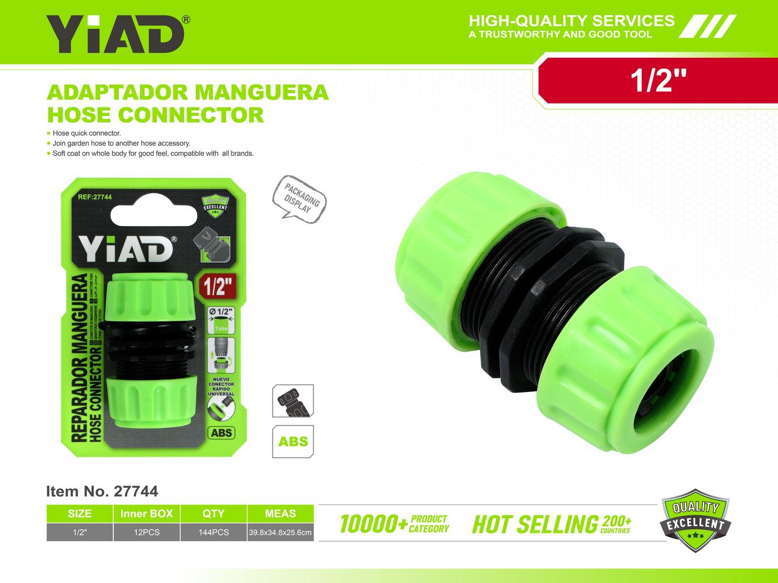 Conectores plásticos para tubería de agua, ref. 27744